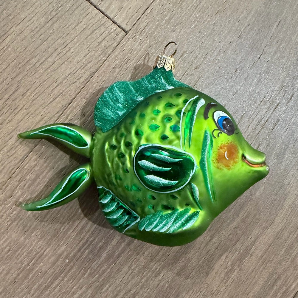Vintage fish ornament